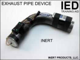 EXHAUST PIPE IED DEVICE - IED TRAINING AID